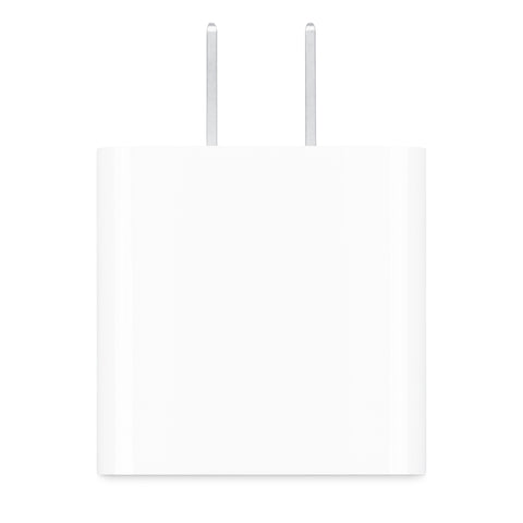 CARGADOR CUBO IPHONE 20W - CARGA RÁPIDA APPLE (ORIGINAL)
