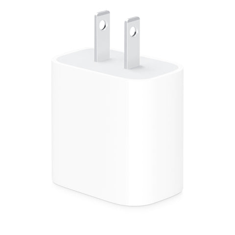 CARGADOR CUBO IPHONE 20W - CARGA RÁPIDA APPLE (ORIGINAL)